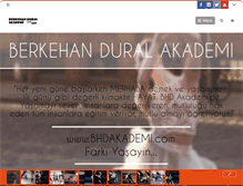 Tablet Screenshot of bhdakademi.com